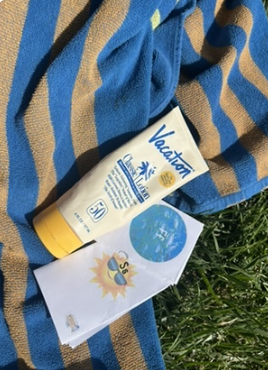 Summer means sunscreen and Tiny Sound Books to go